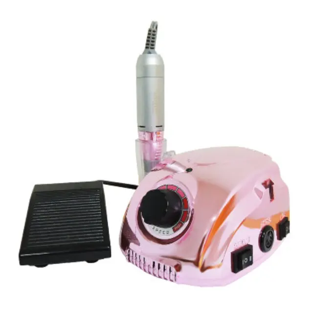 Τροχός μανικιούρ-πεντικιούρ DM-212 65W, 35.000 στροφές - Μεταλλικό ροζ χρώμα