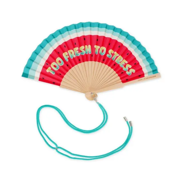 Legami Good Vibes Que Calor Βεντάλια Watermelon με Κορδόνι Μεταφοράς 1τμχ
