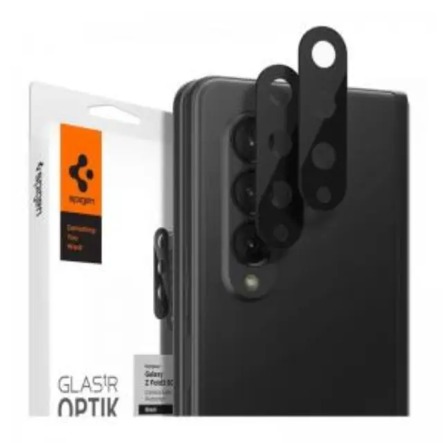 Tempered Glass Full Face Spigen για Τζαμάκι Κάμερας Samsung Galaxy Z Fold 3 5G Glas.tR Optik Μαύρο (2 τεμ.) N58411 2
