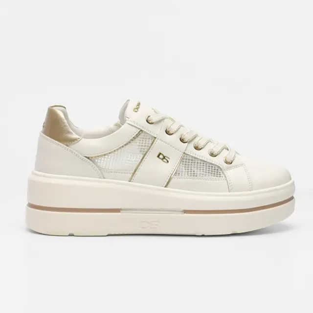 Donna Serena Sneakers Γυναικείο Δέρμα/Άλλα Υλικά Άσπρο DSE/185974 BIANCO