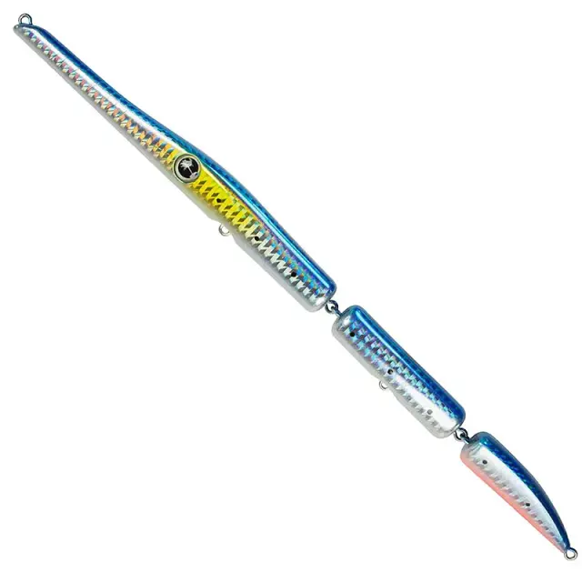 Τεχνητό Seaspin Strega 257 – Sinking Jointed Needlefish Swimbait με Αφαιρούμενη Ουρά Σιλικόνης Sar