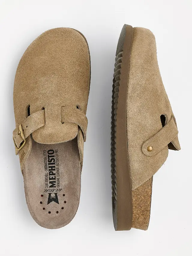 Mephisto Σαμπώ Unisex δέρμα suede Μπεζ MEP/HALINA GREY 3