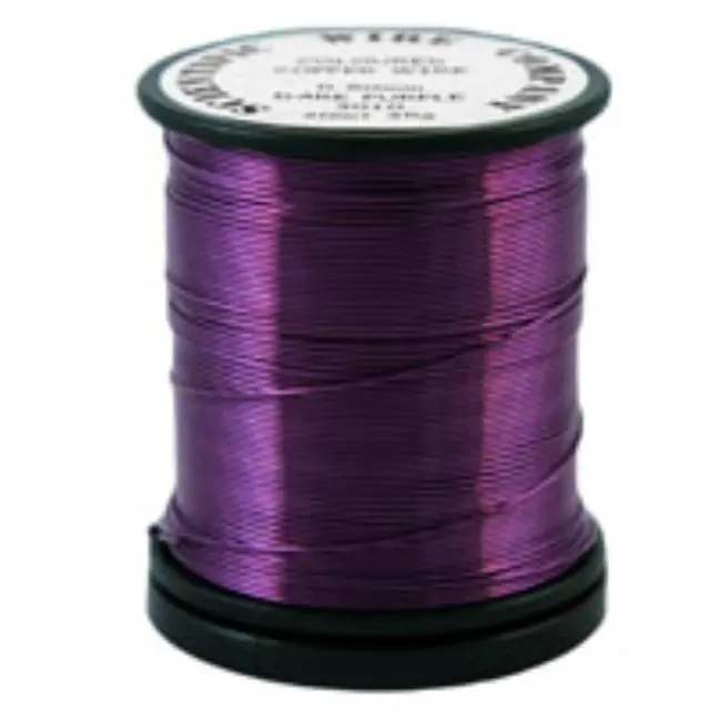 Χρωματιστό Σύρμα - Dark Purple - Ø0.315mm - 50m