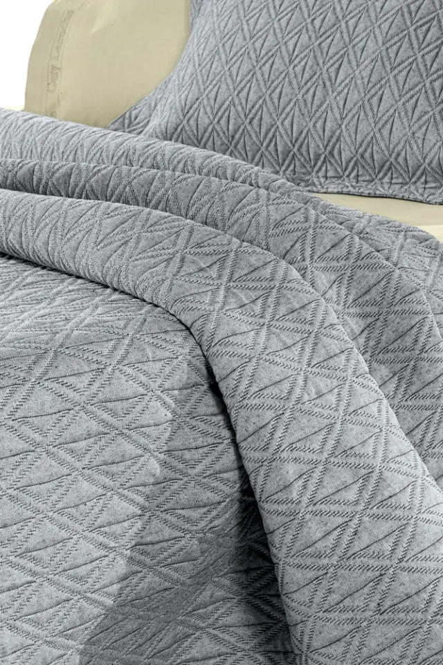 ΚΟΥΒΕΡΤΟΡΙΟ ΥΠΕΡΔΙΠΛΟ (245X260) OASIS ANTHRACITE GUY LAROCHE 2