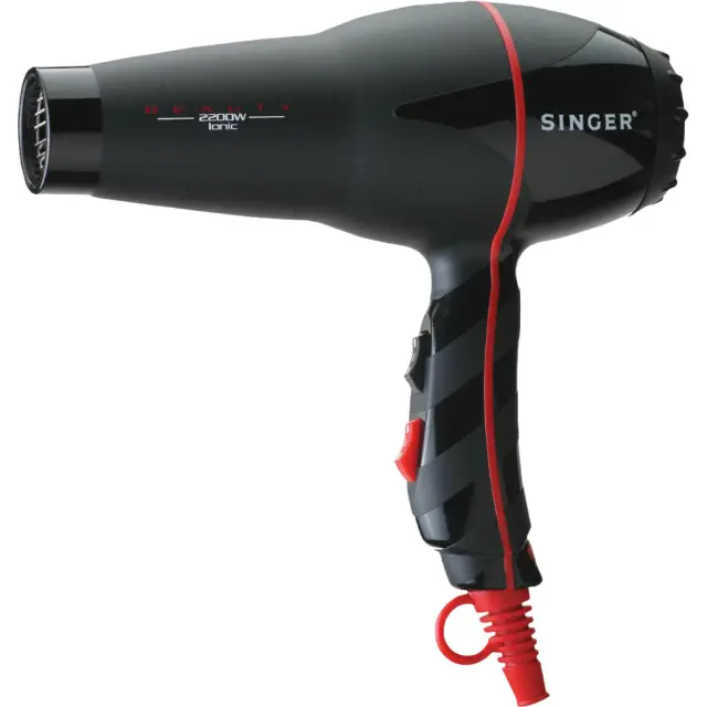 Singer Beauty AC Ionic Επαγγελματικό Πιστολάκι Μαλλιών 2200W 2