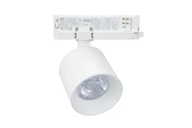 LED ΣΠΟΤ ΡΑΓΑΣ 4 ΓΡΑΜΜΩΝ 30W ΝΤΙΜΑΡΙΖΟΜΕΝΑ 230V 3000K 38°ΛΕΥΚΟ
