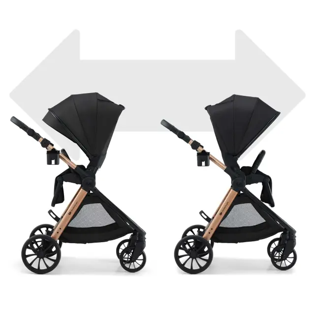 Kinderkraft Vesto 2 Πολυκαρότσι 3 σε 1 Black 3