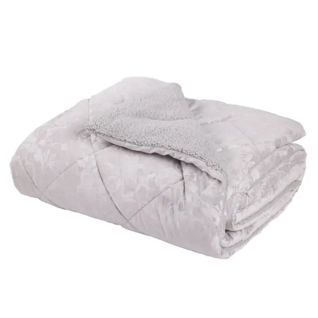 Κουβερτοπάπλωμα 220x240 Υπέρδιπλο 680gsm Das Home 1376 Grey 100% Πολυέστερ 3
