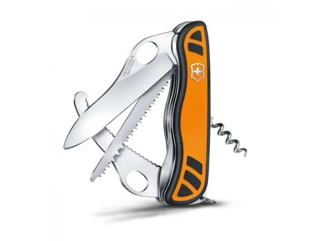 Ελβετικός Σουγιάς Victorinox Hunter XT Grip με 6 λειτουργίες και μήκος 11.1cm - Orange0.8341.MC9 2