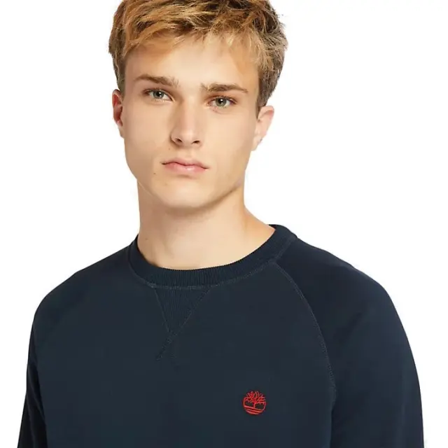 TIMBERLAND BASIC REQULAR CREW ΦΟΥΤΕΡ ΑΝΔΡΙΚΟ NAVY BLUE 3