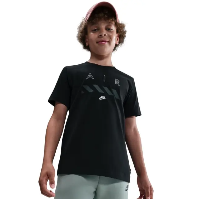 Nike Air NK ΠΑΙΔΙΚΗ ΜΠΛΟΥΖΑ (HV5191-010) - Μαύρο - L 12-13 ετών