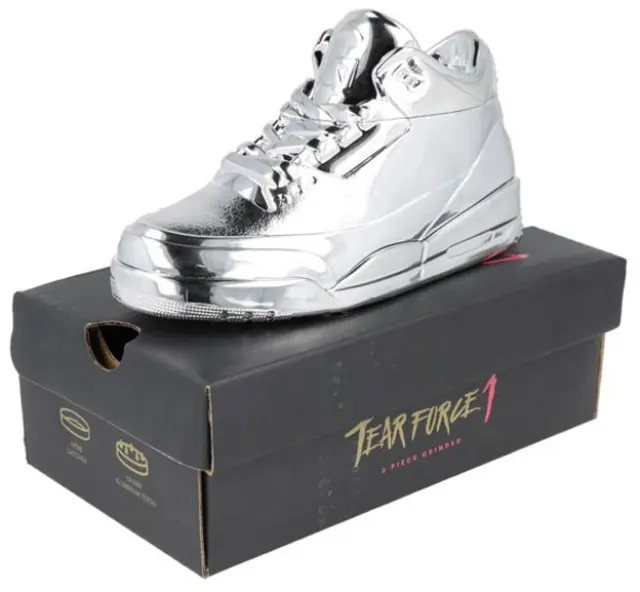 Grinder Τρίφτης Πλαστικός Tear Force Shoes 15cm - 3 Parts 2
