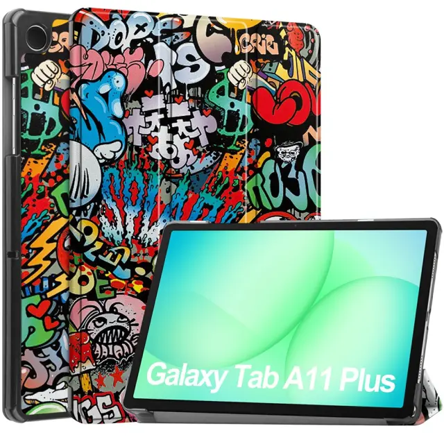 Techsuit - FoldPro - Samsung Galaxy Tab A11 Plus / A9 Plus 11.0 - Urban Vibe