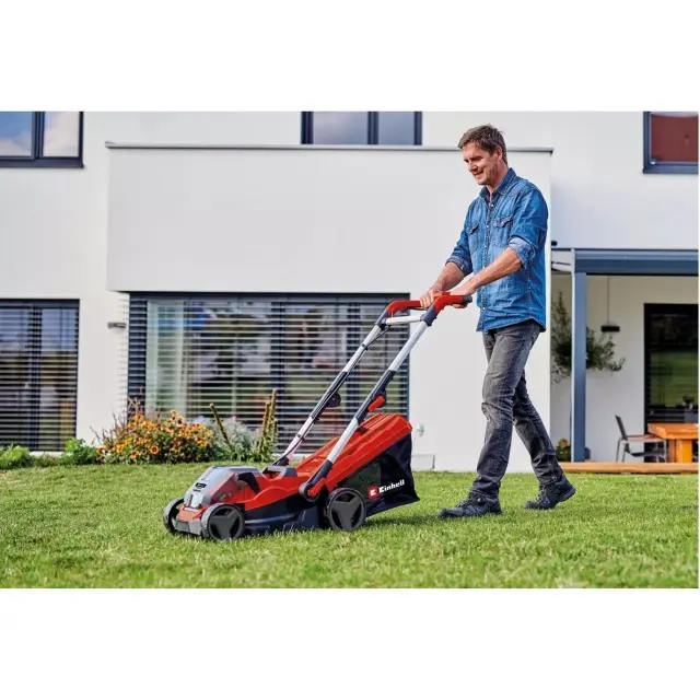 Einhell 3413222 - Μηχανή γκαζόν Μπαταρίας RASARRO 36/34 μαζί με 2 μπαταρίες(2x3,0Ah) Plus PXC και 2x Φορτιστές. 2