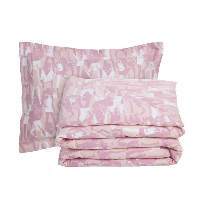 Σετ Σεντόνια 170x260 Μονά Kid Das Home 4987 Pink Χωρίς Λάστιχο70% Βαμβάκι-30% Πολυέστερ 3