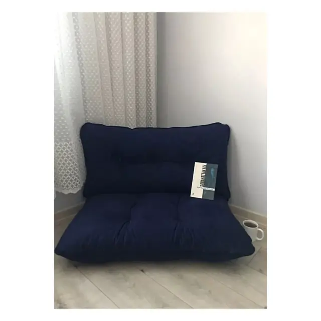Stewehome Σετ 2 τεμαχίων μαξιλάρια δαπέδου για κήπο και παλέτα με ορθογώνιο σχήμα μοντέρνου στιλ 70x95 cm