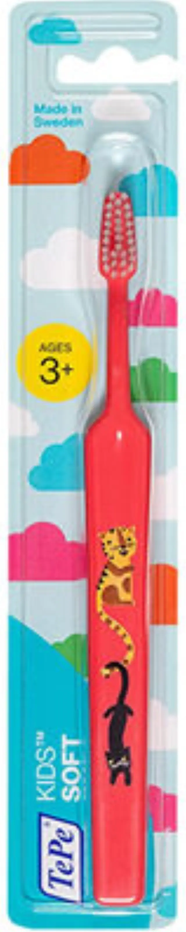 TePe Kids Παιδική Οδοντόβουρτσα Soft Κίτρινο για 6+ χρονών, 1 τεμάχιο