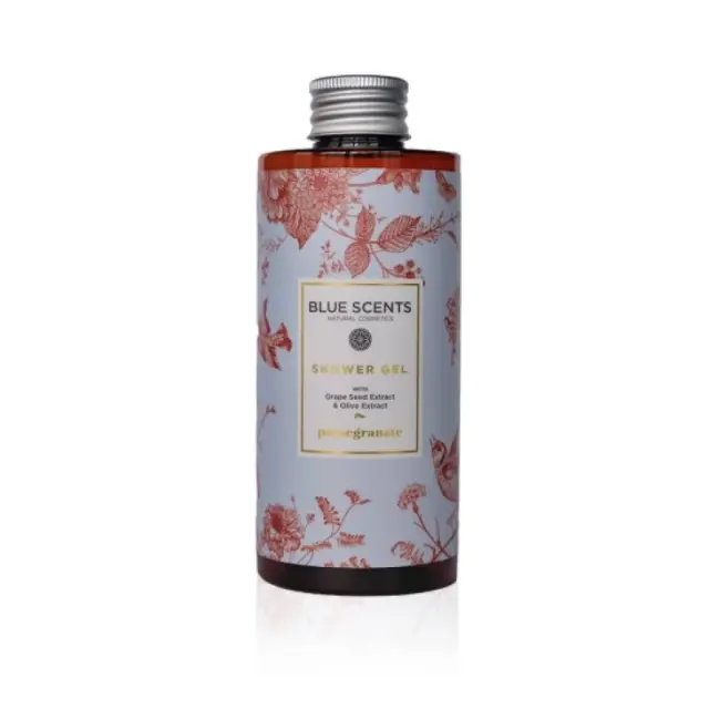 Blue Scents Shower Gel Pomegranate Αφρόλουτρο Σώματος 300ml