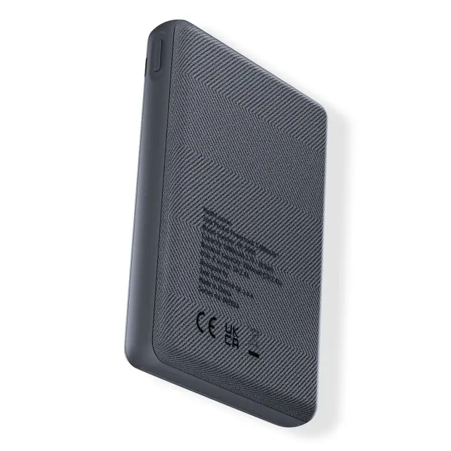 3MK® Pocket Powerbank 5000mAh 12W με Θύρα USB-C- Black 2