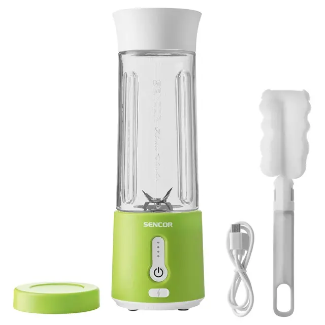 Επαναφορτιζόμενο Blender Smoothie Maker 500ml 150W USB-C Sencor SBL 131GR Πράσινο 3
