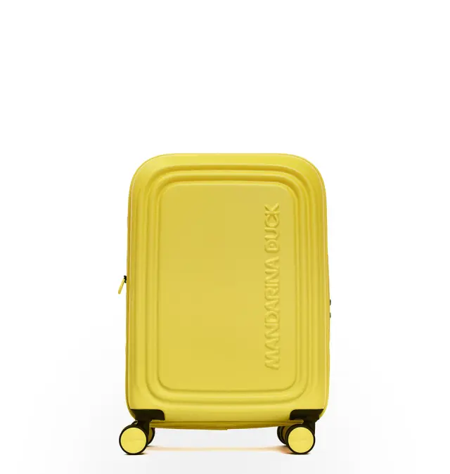 Βαλίτσα καμπίνας σκληρή MANDARINA DUCK P10SZV34 55x35x23/26 cm Κίτρινο