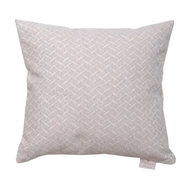 Διακοσμητική Μαξιλαροθήκη 42x42 Viopros 2219 Αμμος 100% Chenille