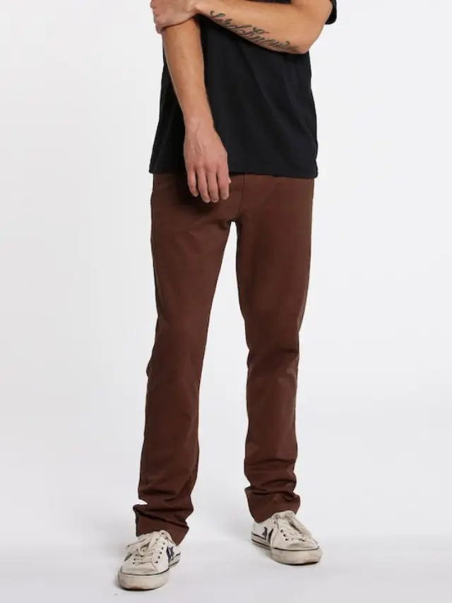 VOLCOM FRICKIN SLIM CHINO ΑΝΔΡΙΚΟ ΠΑΝΤΕΛΟΝΙ - VBN BROWN BROWN