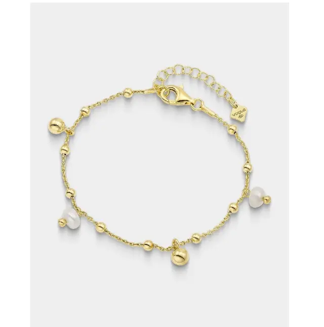 Vogue Βραχιόλι με charms από επιχρυσωμένο Ασήμι 925° 20177711341