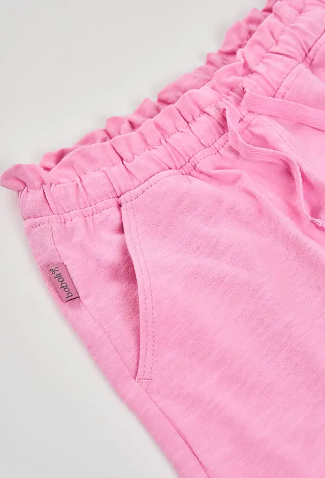 Boboli Knit βερμούδα σορτς flame για κορίτσι 493051-3958 3