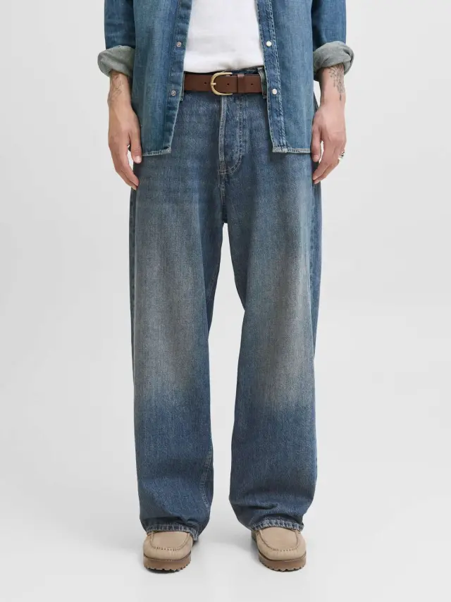 JJIDAVE JJCOOPER ST 582 Blue Denim - 36 , 32 2