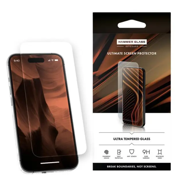 Tempered Glass Hammer Glass Apple iPhone Air Ult Guard (1 τεμ.) N70157