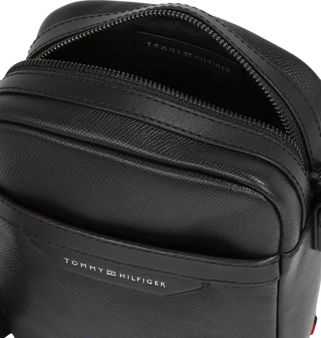 Τσάντα TOMMY HILFIGER Business Leather Reporter 13546 Μαύρο 3