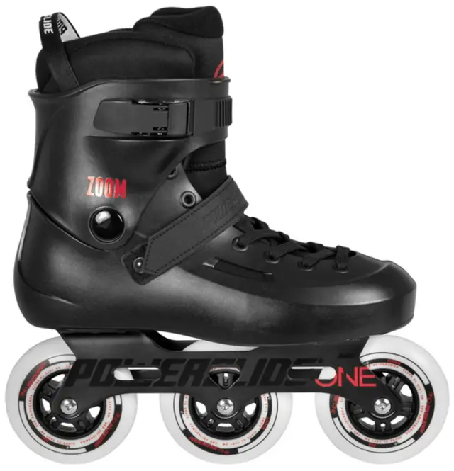 POWERSLIDE Zoom Black 100 Πατίνια - Μαύρο Μαύρο 2
