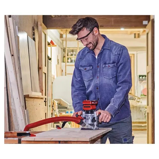 Einhell 4350410 - Ρούτερ Περιθωρίων TP-RO 18 Set Li BL (Χωρίς Μπαταρία + Φορτιστή) σε Θήκη Μεταφοράς 2