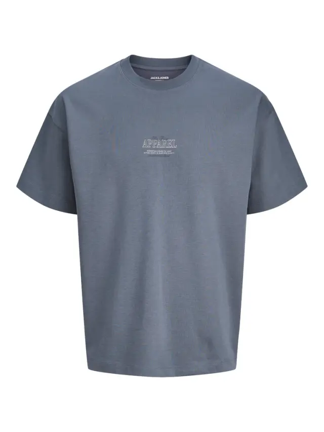 JJEBARRON STUDIO TEE SS O-NECK SN - Turbulence
