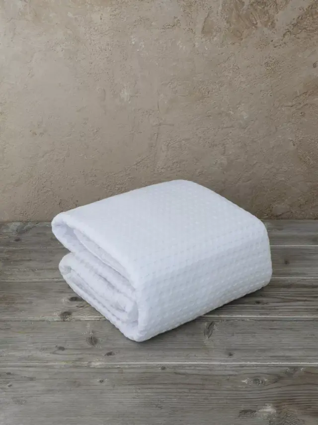 Κουβέρτα Habit - White Λευκό Υπέρδιπλη 270x270