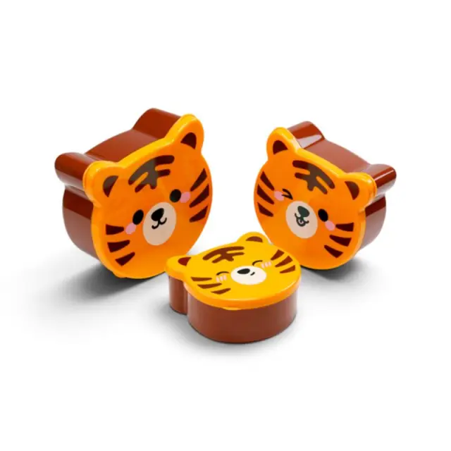 Puckator Σετ 3 Δοχεία φαγητού / 3 Stackable Lunch Boxes: Tiger