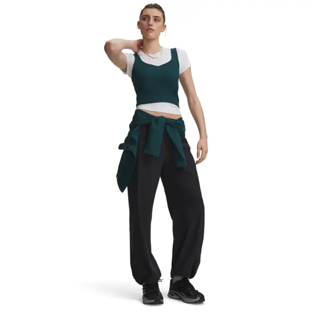 Under Armour Women's Rival Woven Pant Μαύρο 6013564-001 (Under Armour) - Medium 3