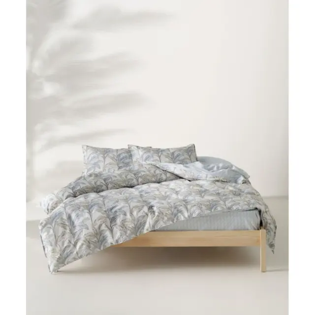 Σετ Σεντόνια Υπέρδιπλα 4 Τεμαχίων Kentia Kernel 1 Whiteblue-Beige 240x270