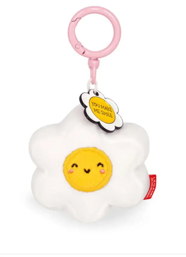 Legami Λούτρινο Μπρελόκ Super Soft Tiny Daisy / SPK0010 (Legami)