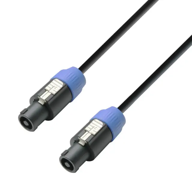 Adam Hall K3S225SS1000 3Star Series Καλώδιο Ηχείων Speakon (M) - Speakon (M) 10m Μαύρο