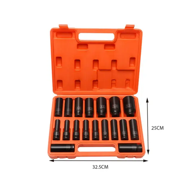 Σετ Κρουστά Καρυδάκια 18τεμ. 1/2" - Impact socket set 089129