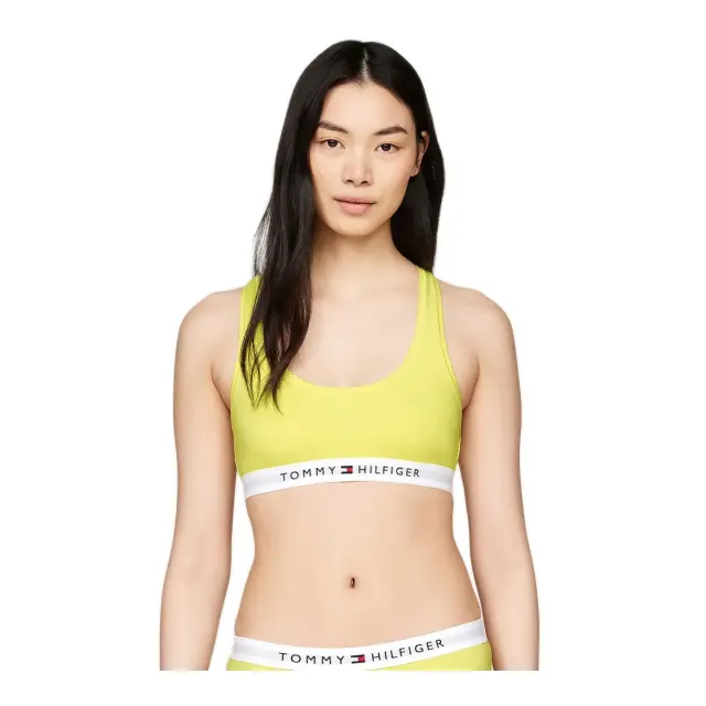 Tommy Hilfiger Γυναικείο Μπουστάκι Racerback, Χρώμα Yellow Tulip - L