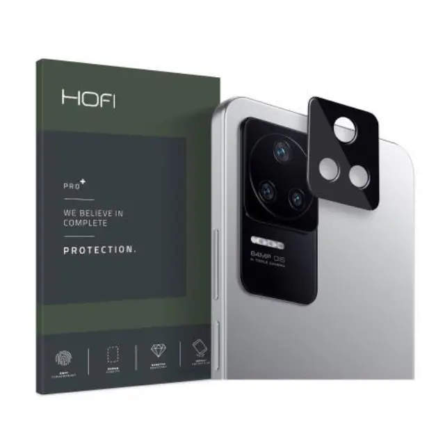 Μεταλλικό Προστατευτικό Κάλυμμα Κάμερας Hofi Pro+ Xiaomi Poco F4 5G Μαύρο N60005