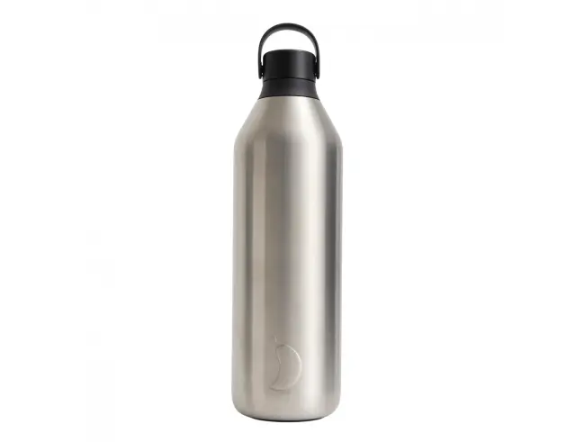 Μπουκάλι Θερμός Series 3 Chilly's με χωρητικότητα 1000ml και διατήρηση θερμοκρασίας 23h ζεστό / 60h κρύο - Stainless Steel22840