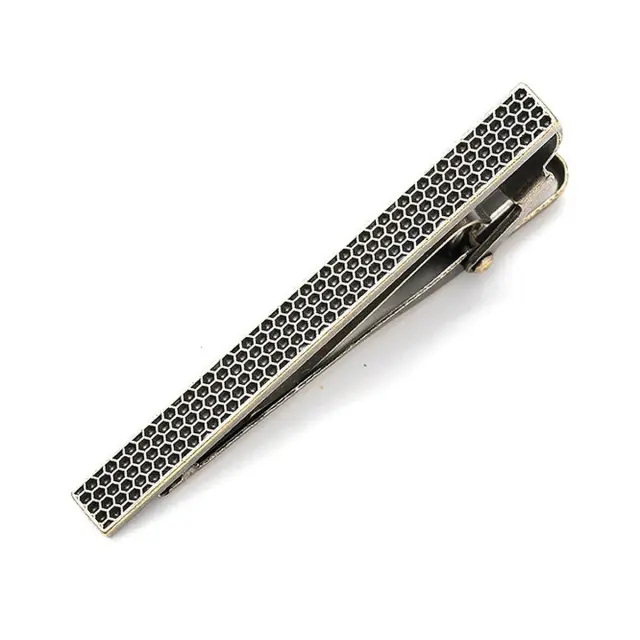 Ασημί Κλιπ Γραβάτας 5 cm – LGD-TC/ANTIQUE/38