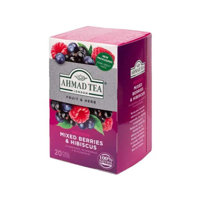 Ahmad Tea MIXED BERRIES & HIBISCUS (Fruit & Herb) - 20 φακελάκια