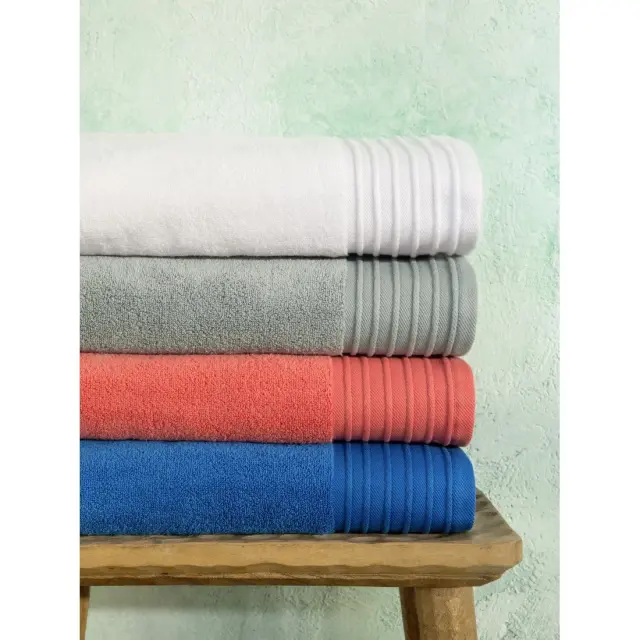 Πετσέτα Λουτρού 90x145 500gsm Nima Feel Fresh 100% βαμβακερό- White 2