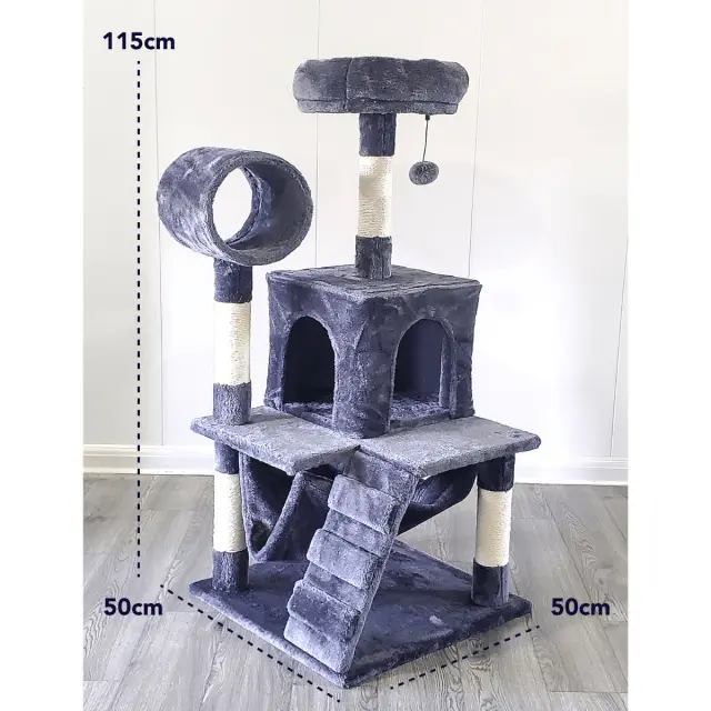 Ονυχοδρόμιο Γάτας 4 Επιπέδων 50x50x115cm