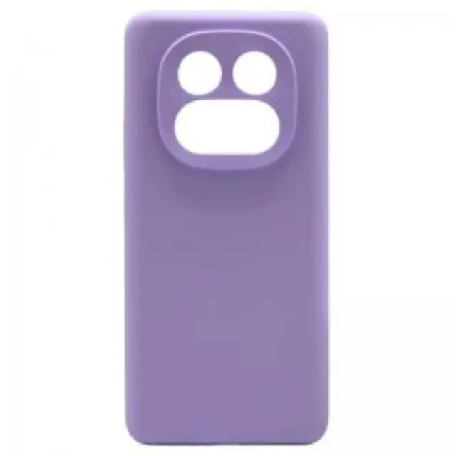 Θήκη Liquid Silicon inos Xiaomi Redmi Note 14 Pro Plus 5G Velvet Βιολετί N68983 3